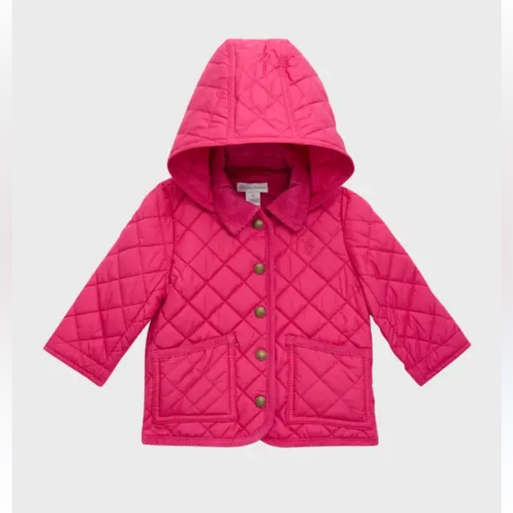 Polo Ralph Lauren
Girls' Quilted Barn Jacket Pink